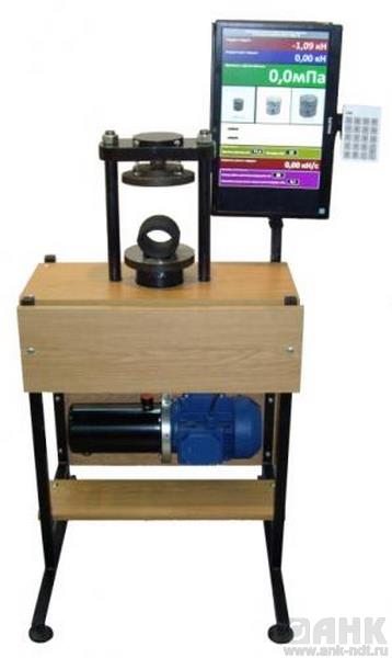 ПРЕСС ИСПЫТАТЕЛЬНЫЙ ТП-1-10 (ДВА ДИАПАЗОНА 200/1000 КГС) — ГИПС