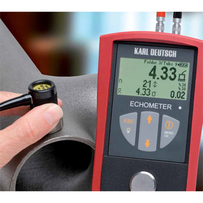 Прибор для измерения толщины стенок и скорости звука ECHOMETER 1076 Data