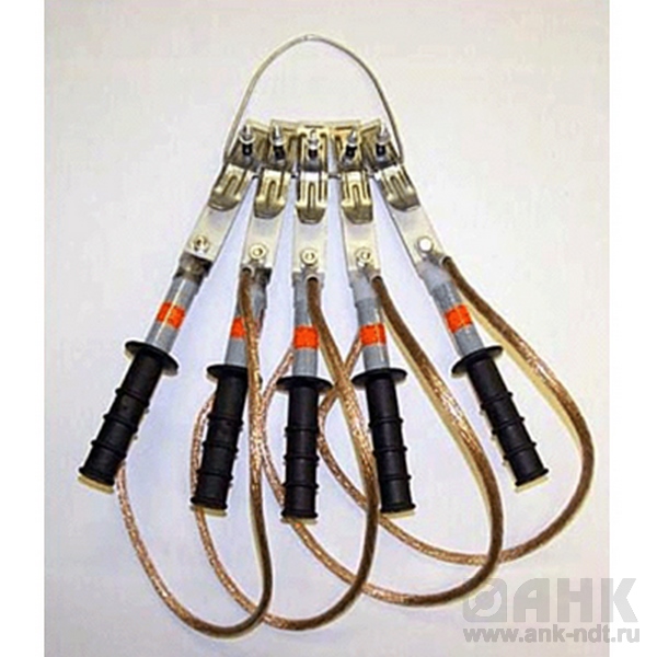 Заземление переносное усовершенствованное ПЗУ-1 для ВЛ до 1 кВ