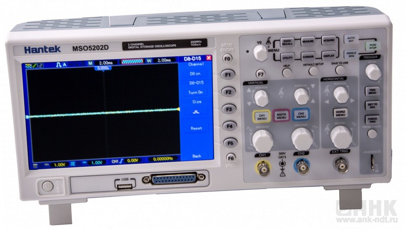 MSO-5202D - цифровой осциллограф смешанных сигналов