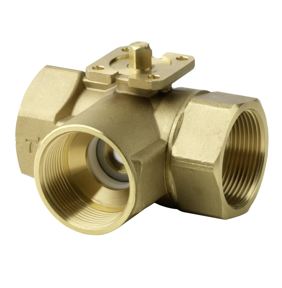 Клапан 3-ходовый шаровой Siemens VBI61.15-1.6