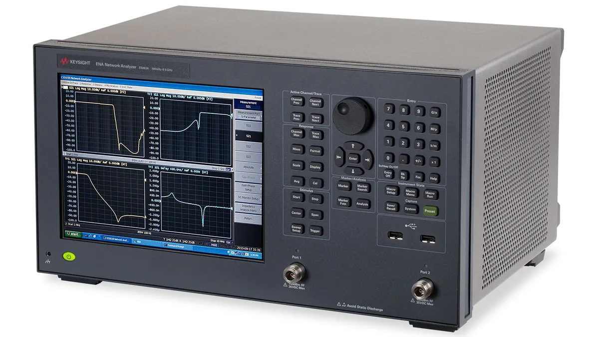Векторный анализатор цепей серии ENA Keysight E5063A