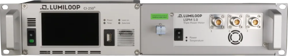 Компоненты LSFrame LUMILOOP GmbH Комплект для монтажа в стойку 19″, 1xCI-250+ и 1x LSPM Power Meter