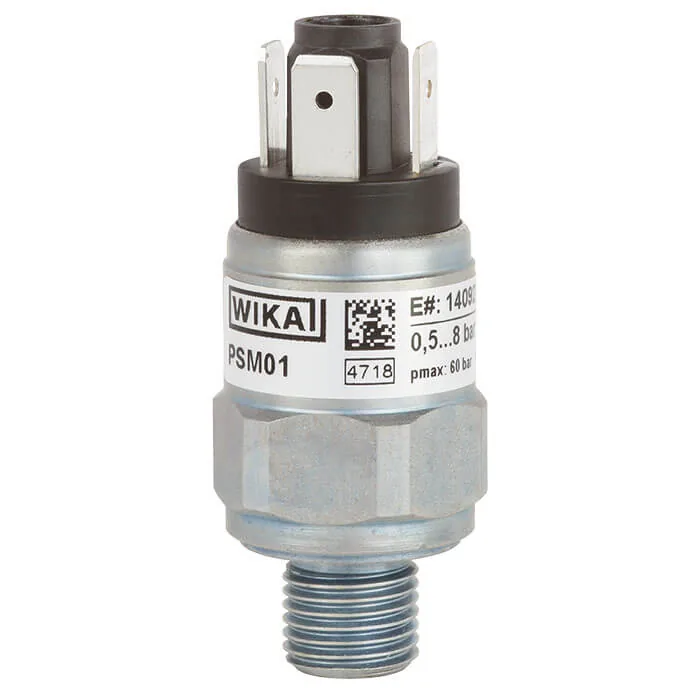 Реле WIKA PSM01 NBR -0.85...-0.15 бар