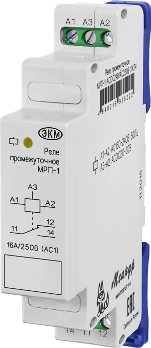 Реле МЕАНДР МРП-1 ACDC24В/AC230В УХЛ2