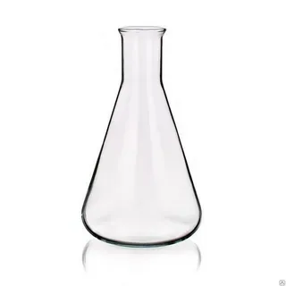 Колба Химлаборприбор КН-2-100-22 ТС со шкалой ГОСТ 25336-82