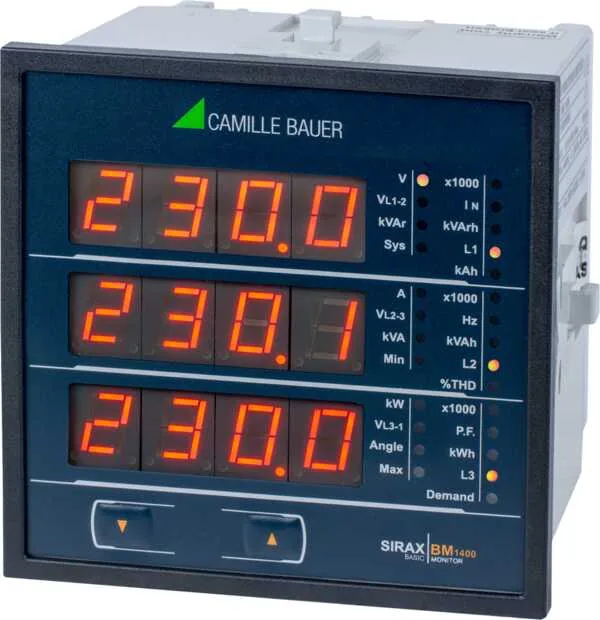 Измеритель параметров сетей и оборудования Camille Bauer SIRAX BM1400
