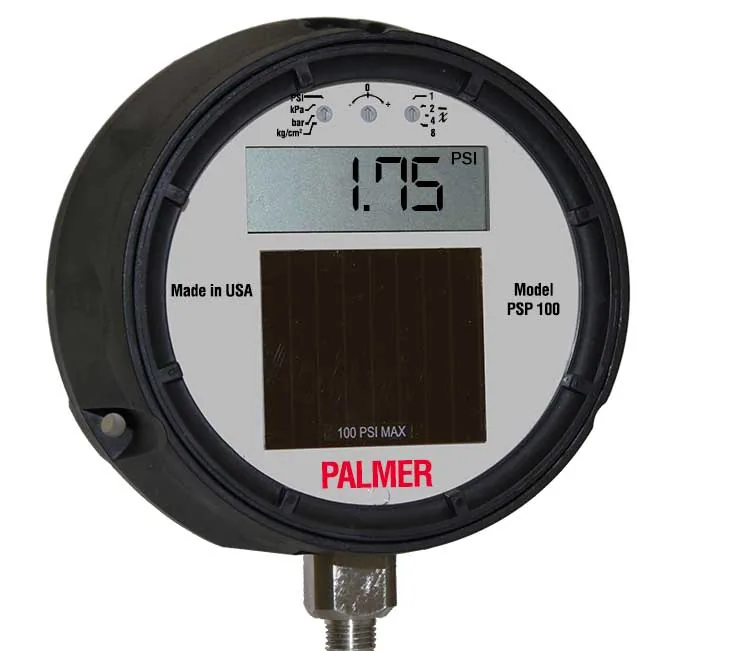 Манометр PALMER Solar PSP100