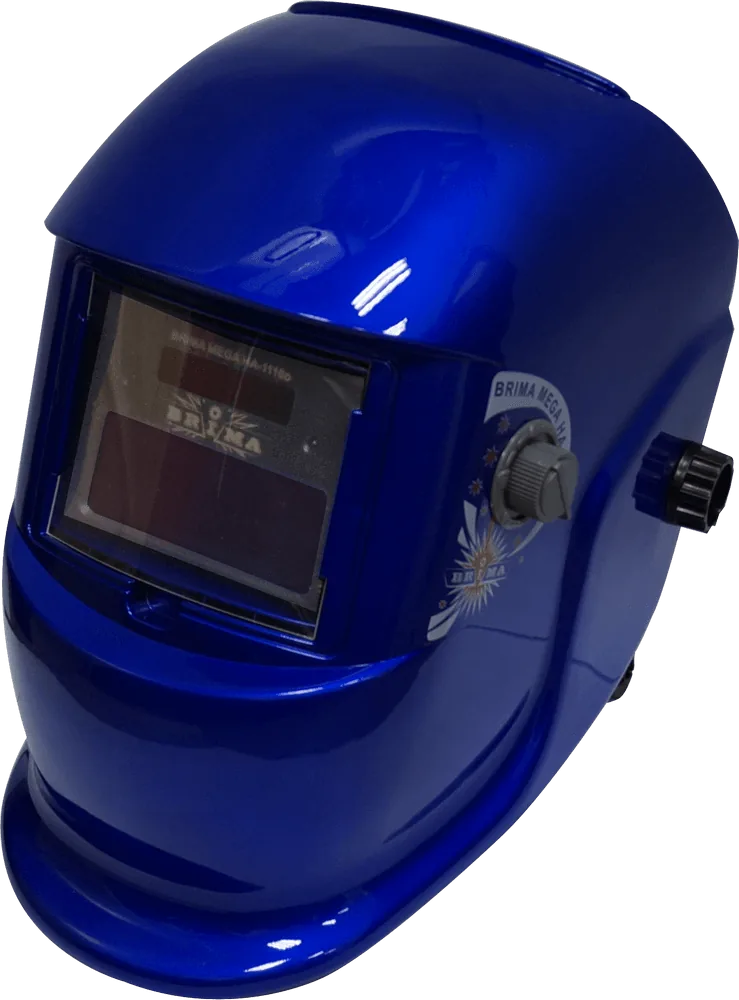 Сварочная маска BRIMA MEGA HA-1110o синяя