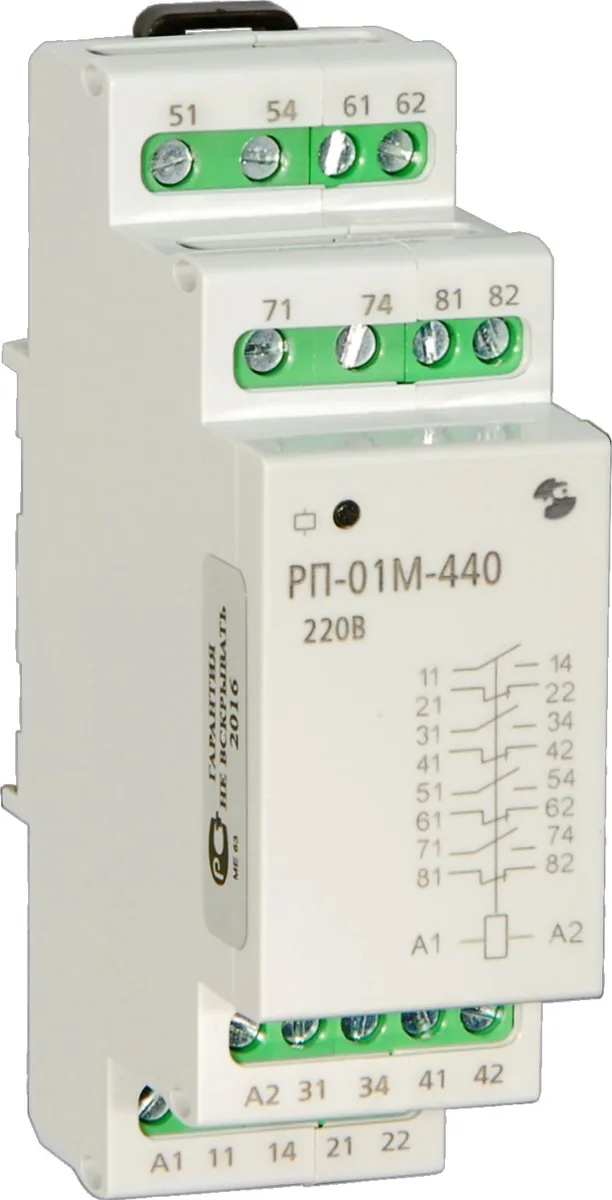 Реле промежуточное Реле и Автоматика РП-01М-440 A8223-34124905