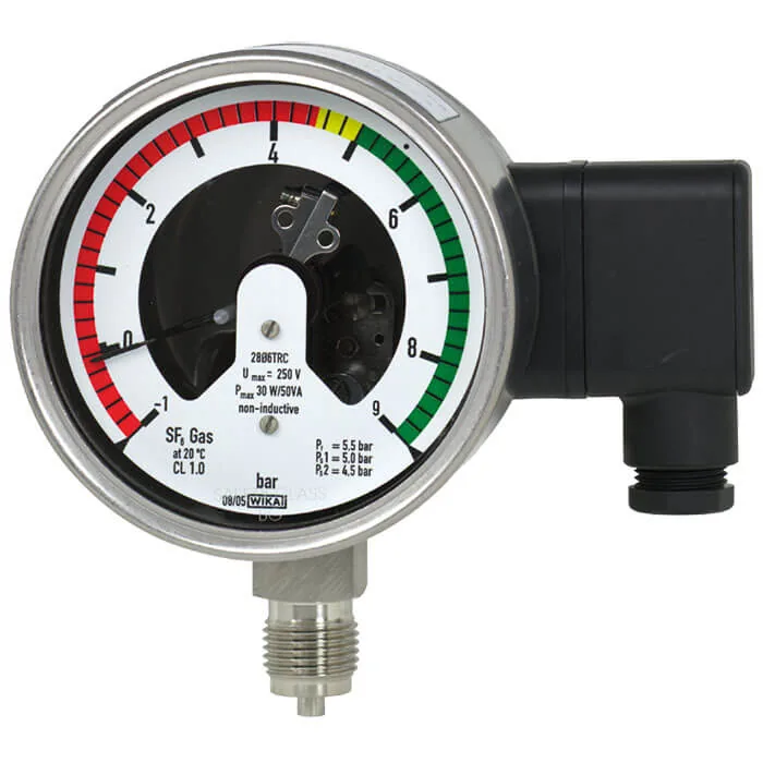 Плотномер WIKA GDM-100 с запорным вентилем