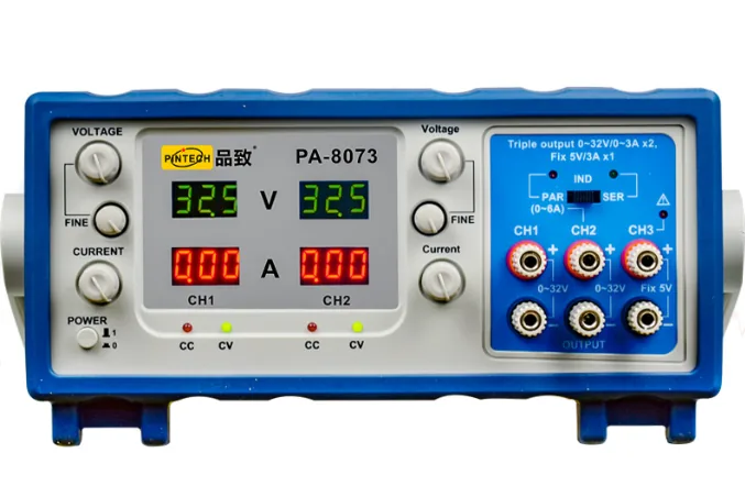 Тройной источник питания постоянного тока PINTECH PA-8073